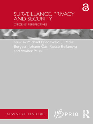 cover image of Surveillance, Privacy and Security